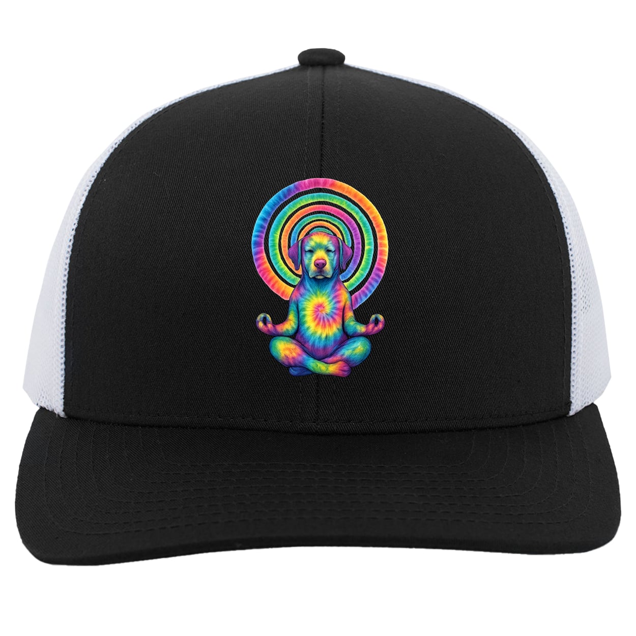 104C Trucker Snap Back - Black/White