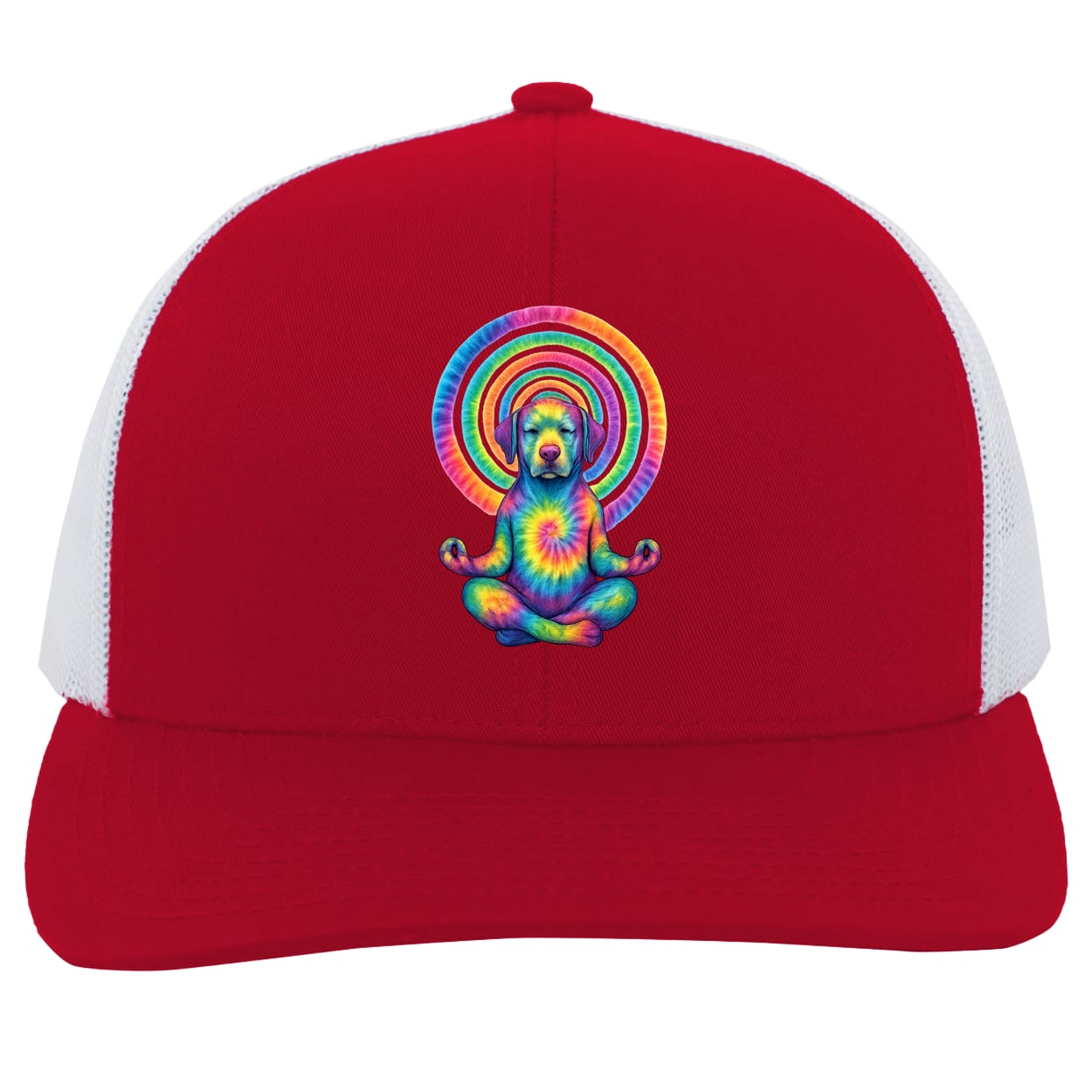 104C Trucker Snap Back - Red/White