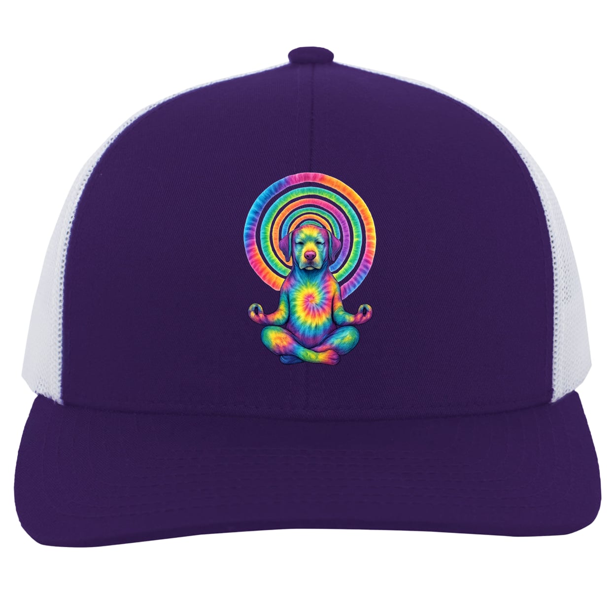 104C Trucker Snap Back - Purple/White