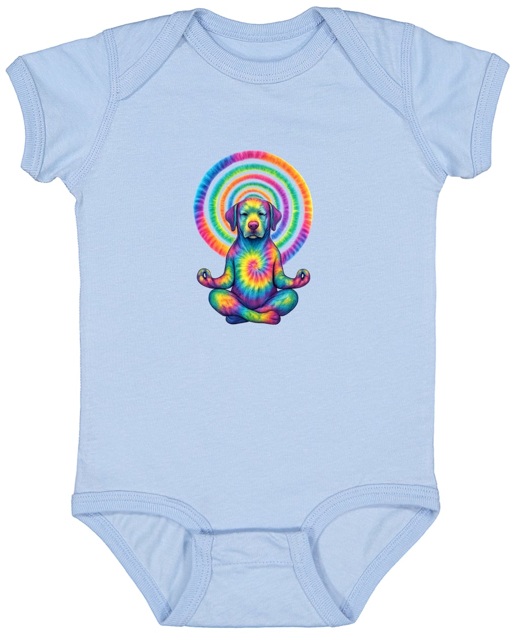 4424 Infant Fine Jersey Bodysuit - Light Blue