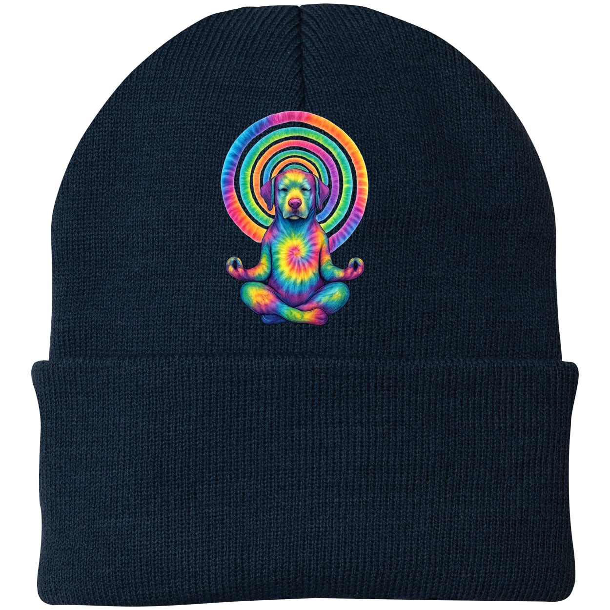 CP90 Port & Company Knit Beanie - Navy