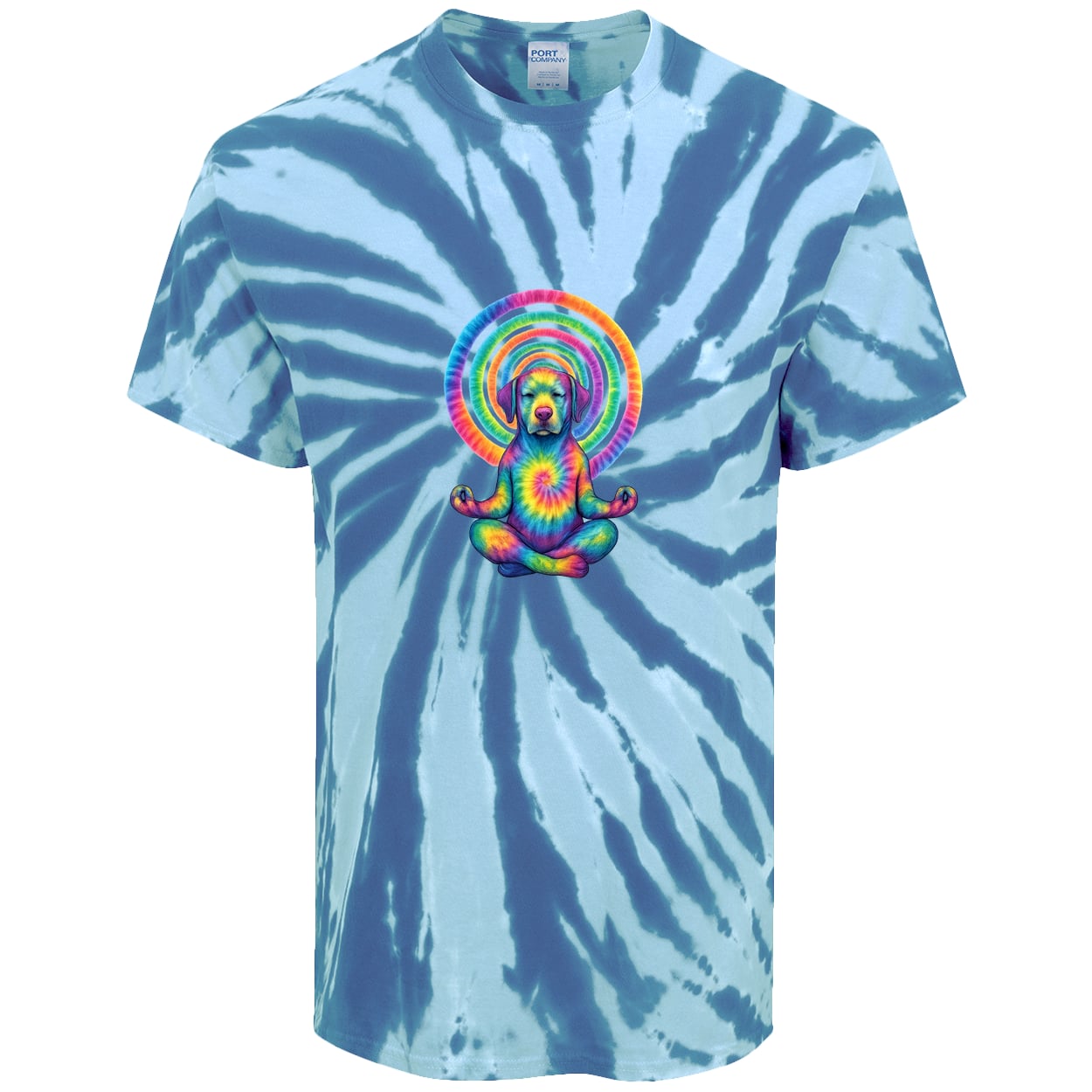 PC147 Port & Company Tie-Dye Tee - Royal