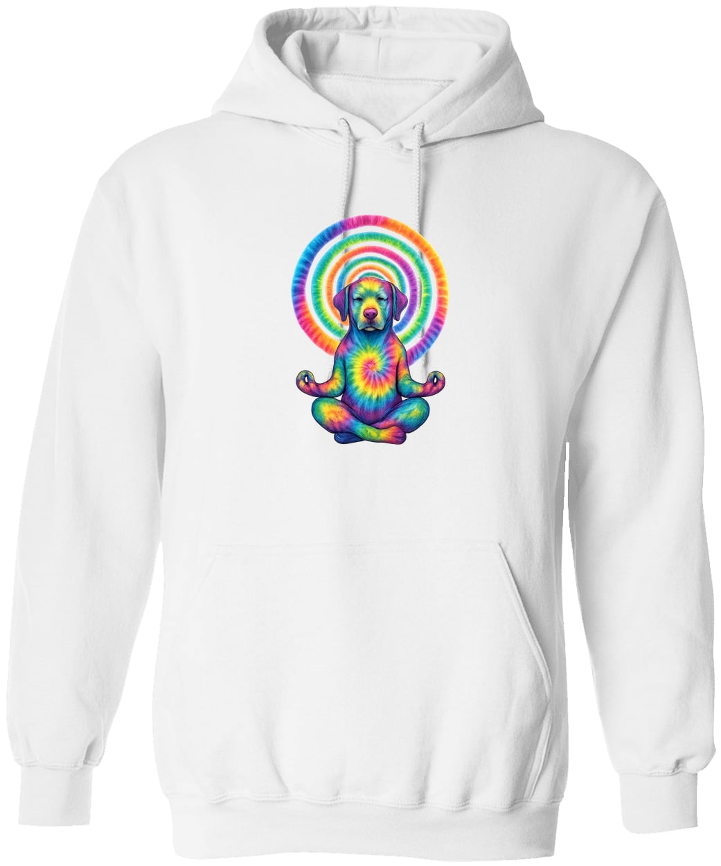G185 Gildan Pullover Hoodie - White
