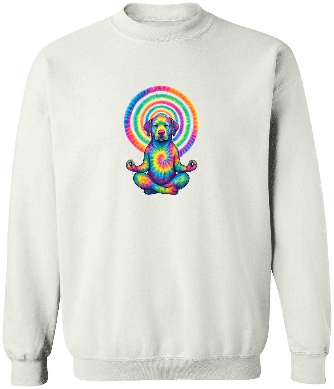 G180 Gildan Crewneck Pullover Sweatshirt - White