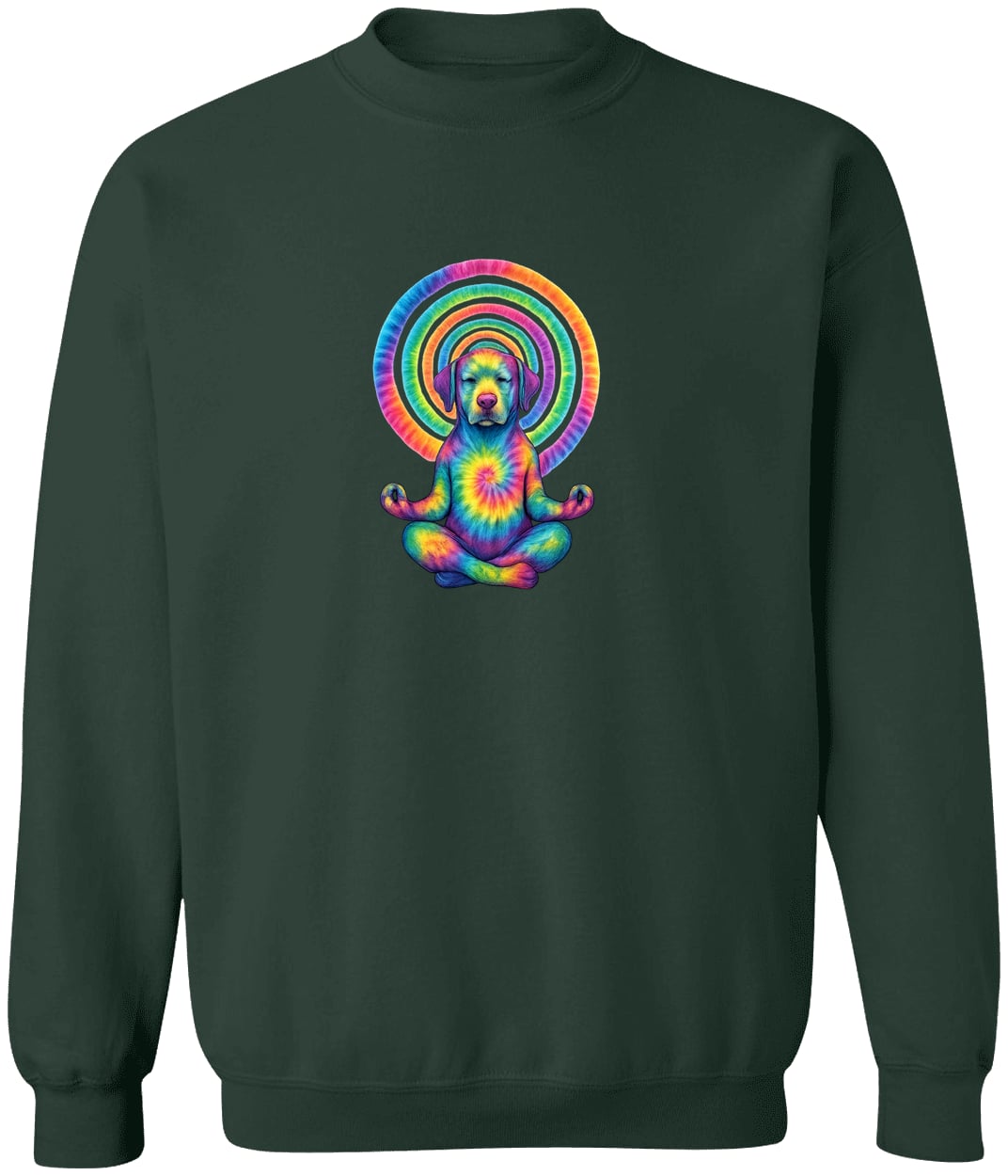 G180 Gildan Crewneck Pullover Sweatshirt - Forest Green
