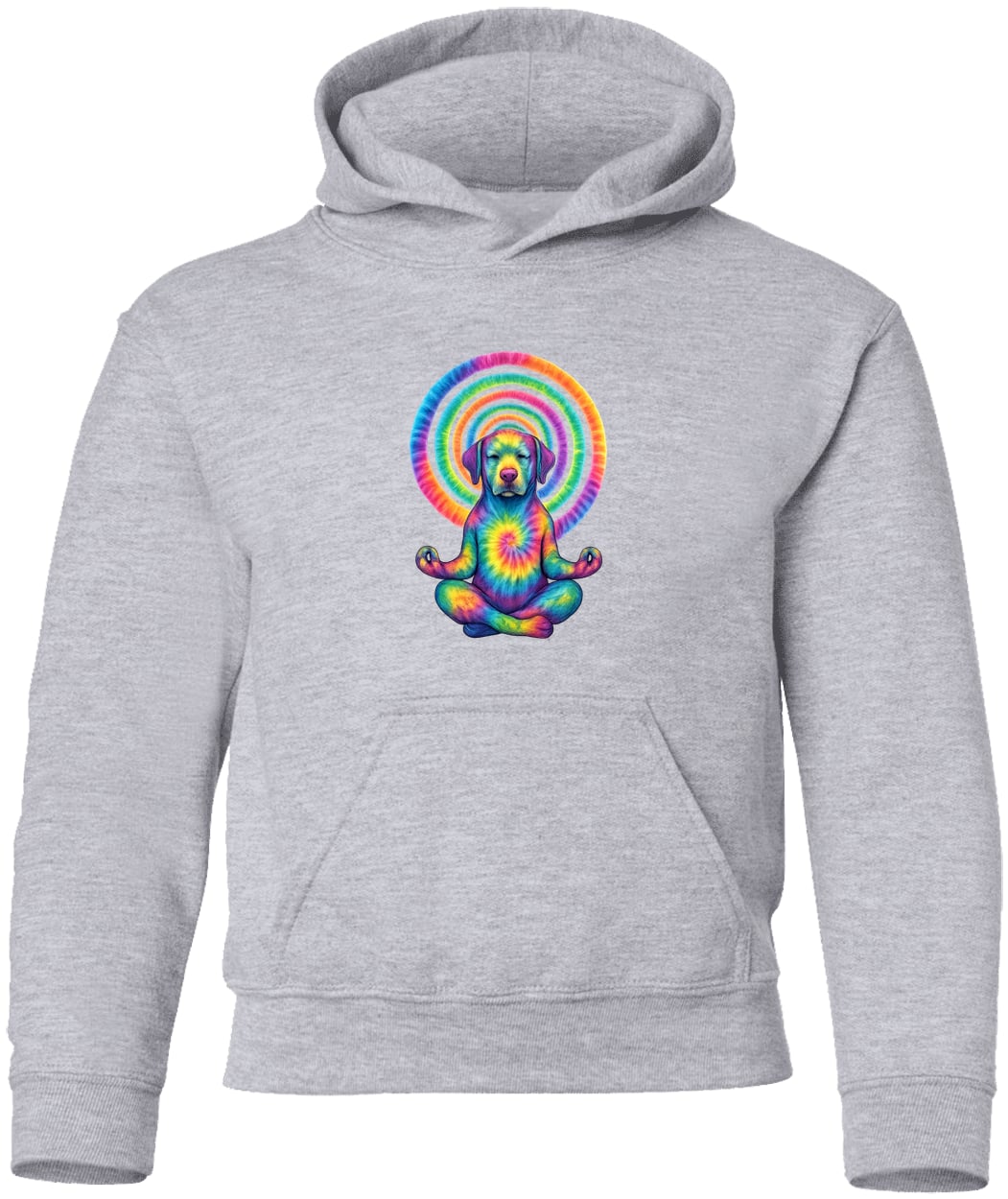 G185B Gildan Youth Pullover Hoodie - Sport Grey