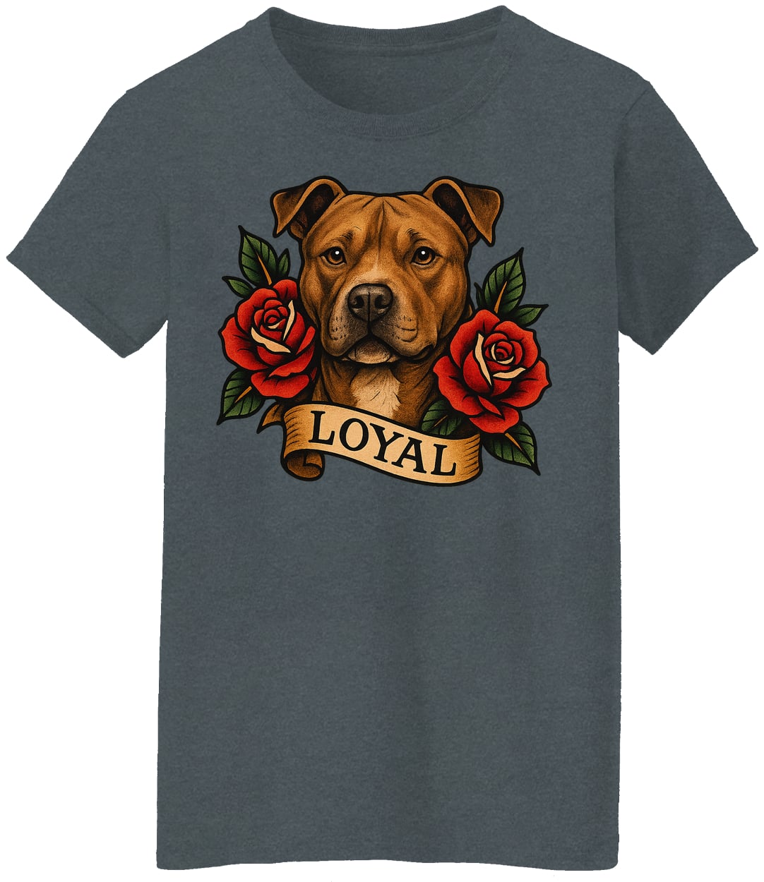 G500L Ladies' 5.3 oz. T-Shirt - Dark Heather