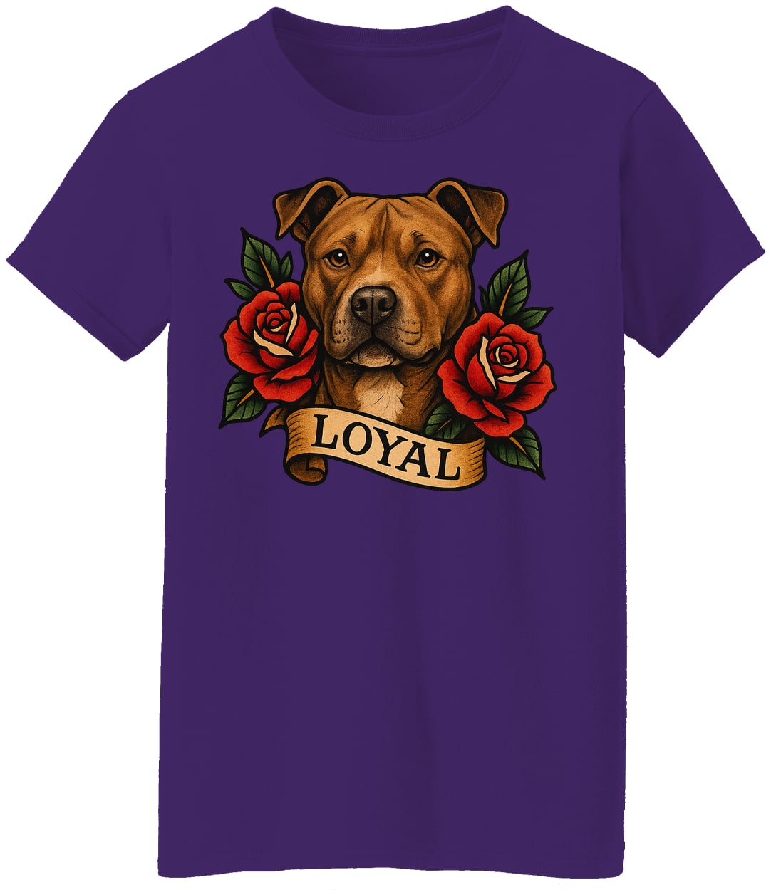 G500L Ladies' 5.3 oz. T-Shirt - Purple