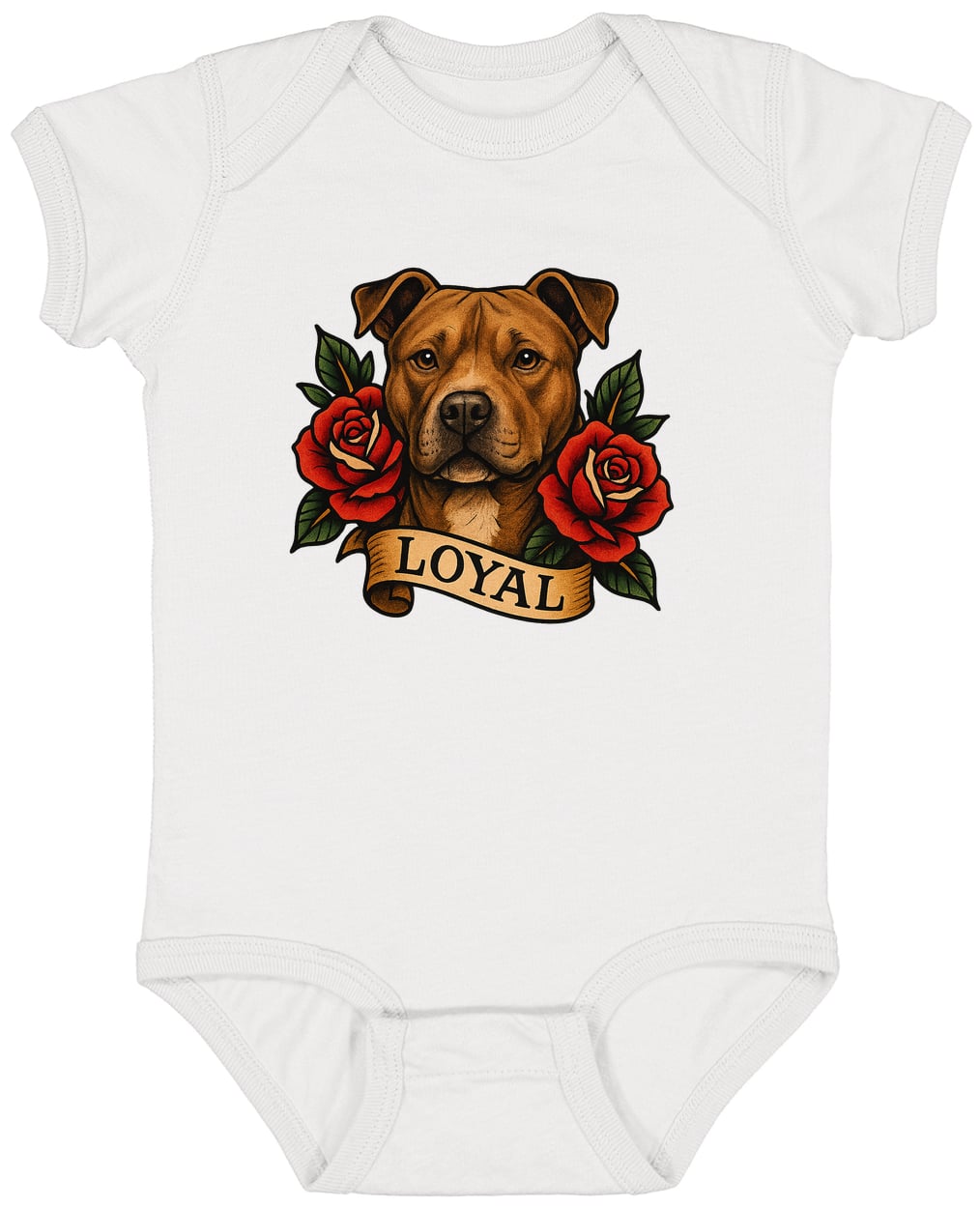 4424 Infant Fine Jersey Bodysuit - White