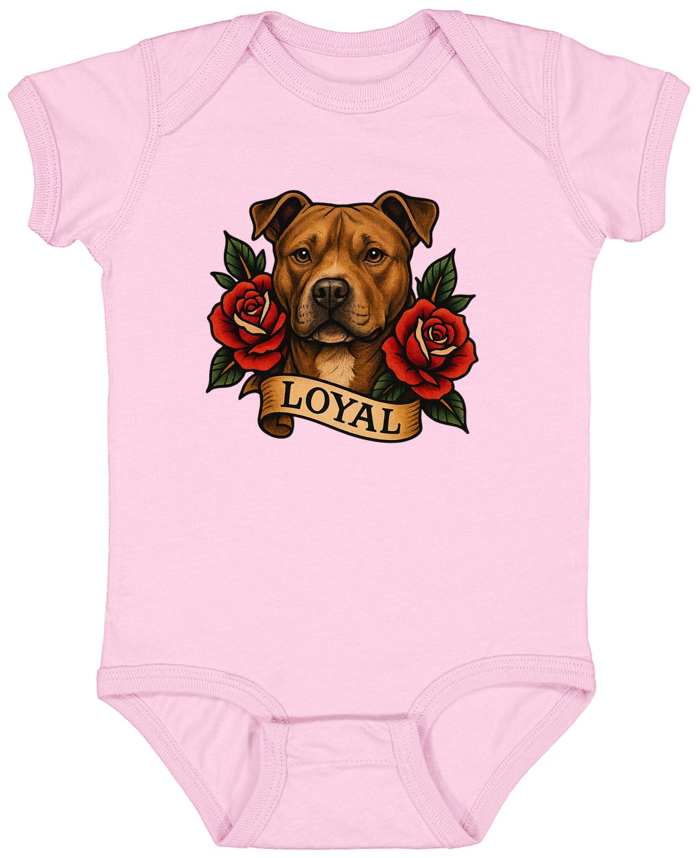 4424 Infant Fine Jersey Bodysuit - Pink