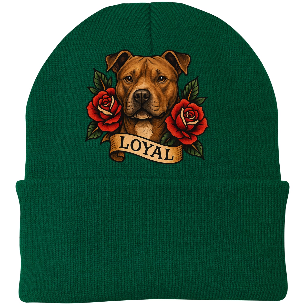 CP90 Port & Company Knit Beanie - Athletic Green