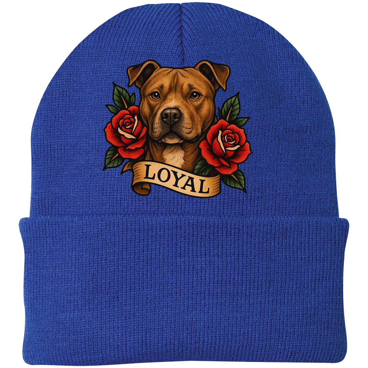 CP90 Port & Company Knit Beanie - Athletic Royal