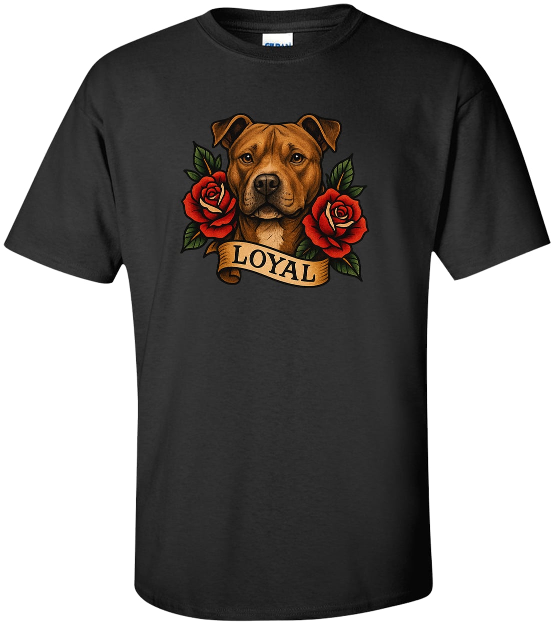 G200T Gildan Mens Tall Ultra Cotton Tee - Black