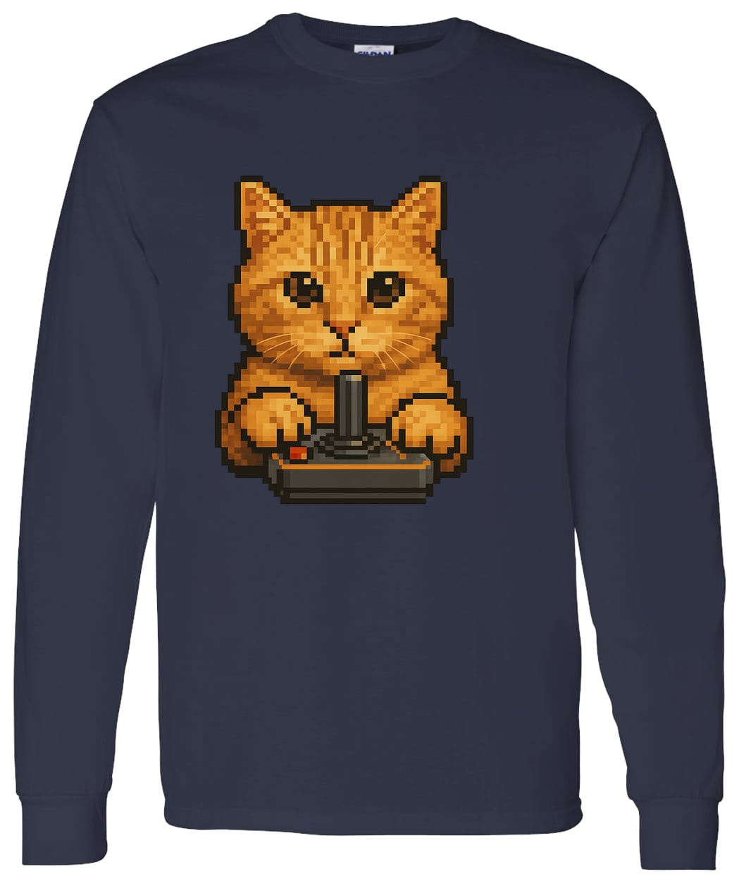 G540 LS T-Shirt 5.3 oz. - Navy