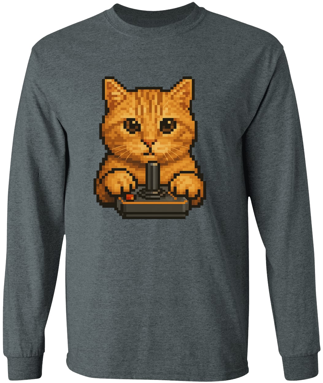 G540 LS T-Shirt 5.3 oz. - Dark Heather
