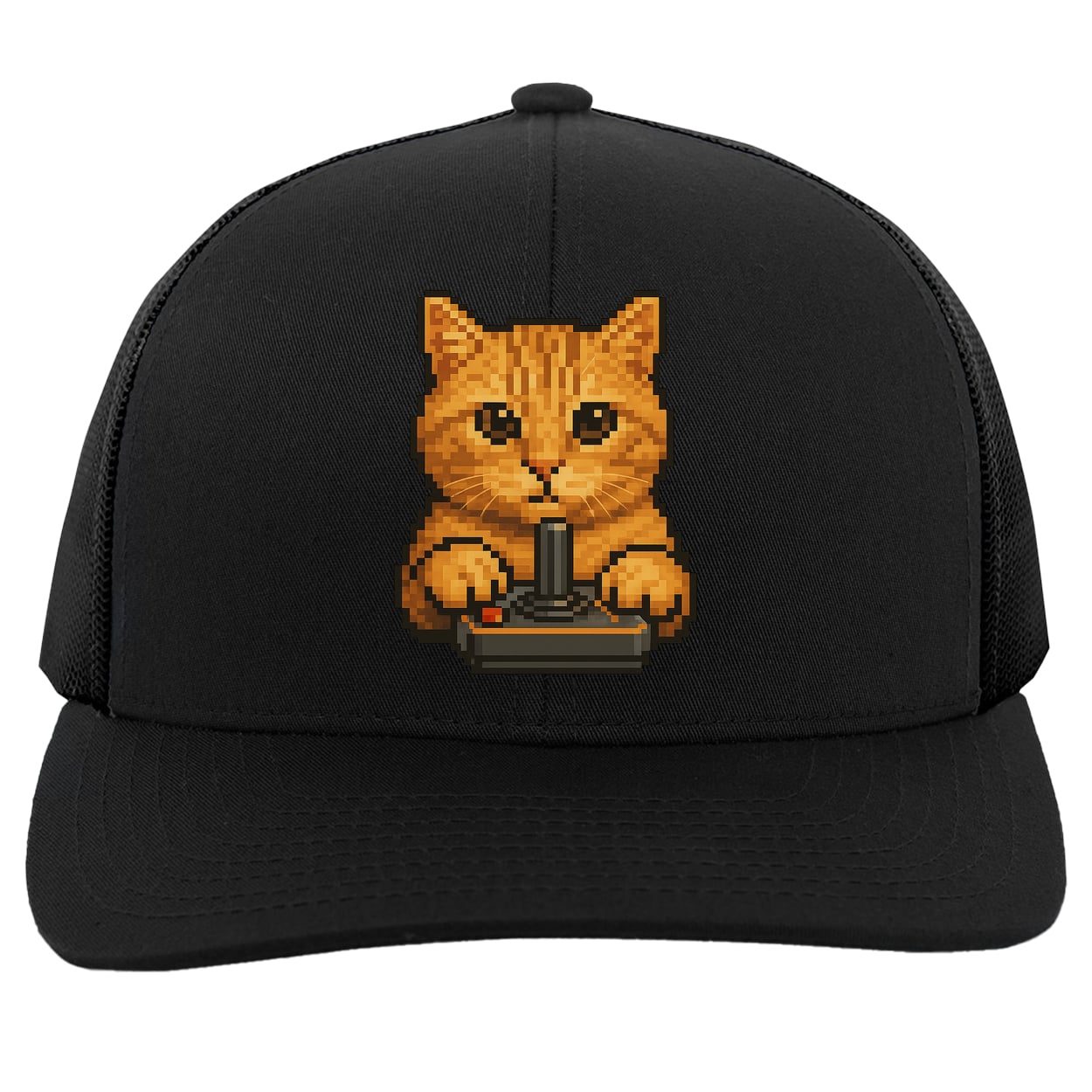 104C Trucker Snap Back - Black