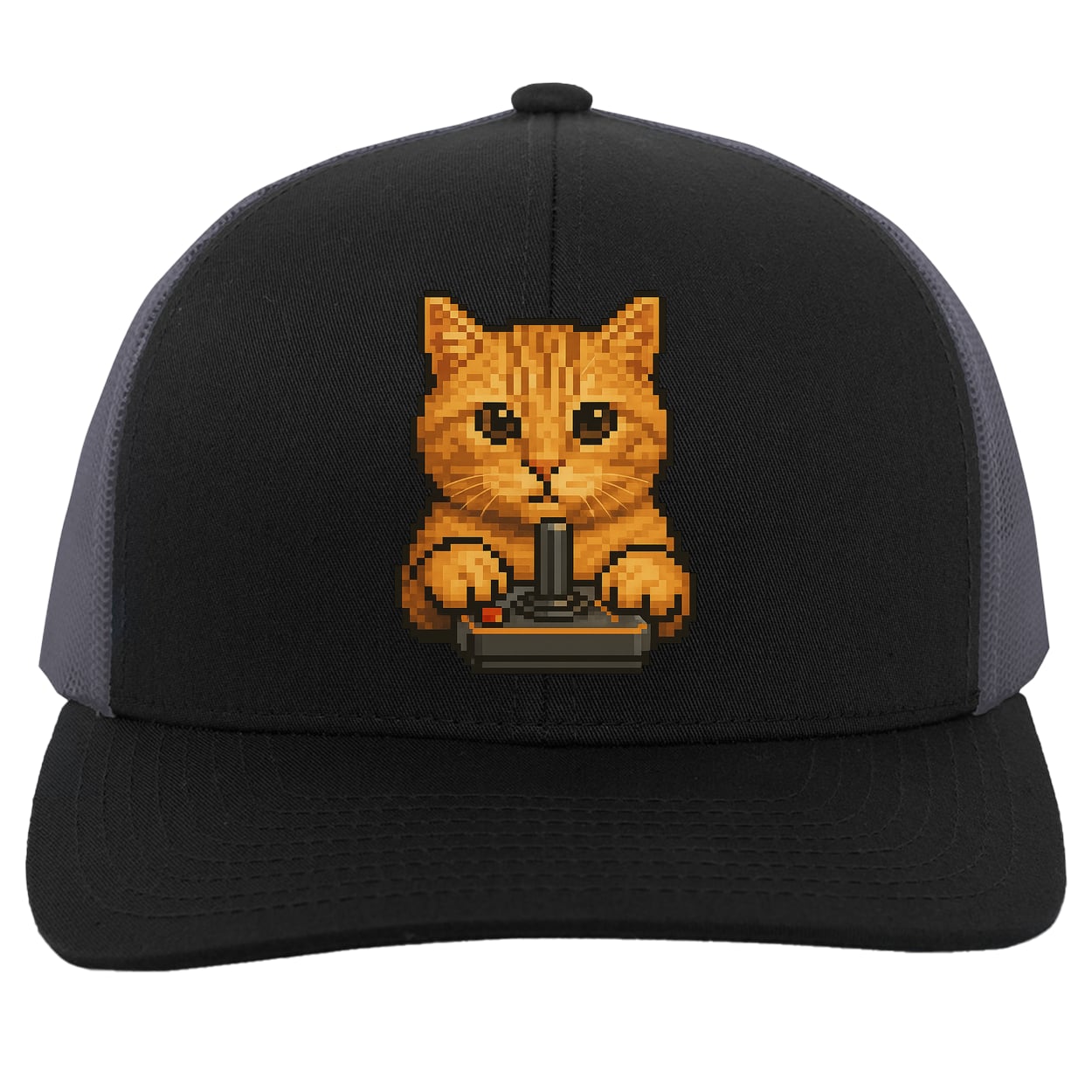 104C Trucker Snap Back - Black/Graphite