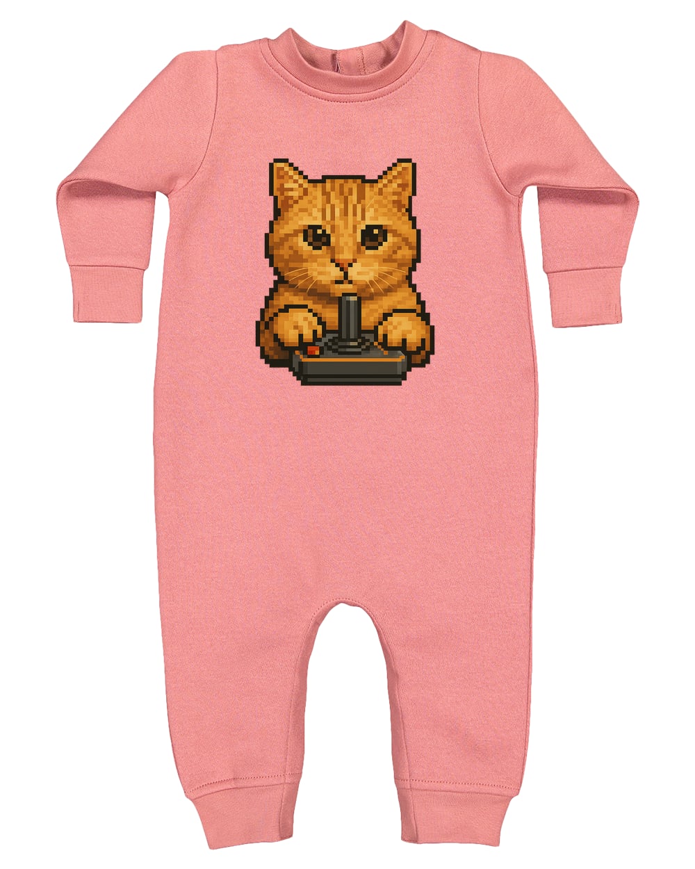 4447 Rabbit Skins Infant Fleece One-Piece Bodysuit - Mauvelous