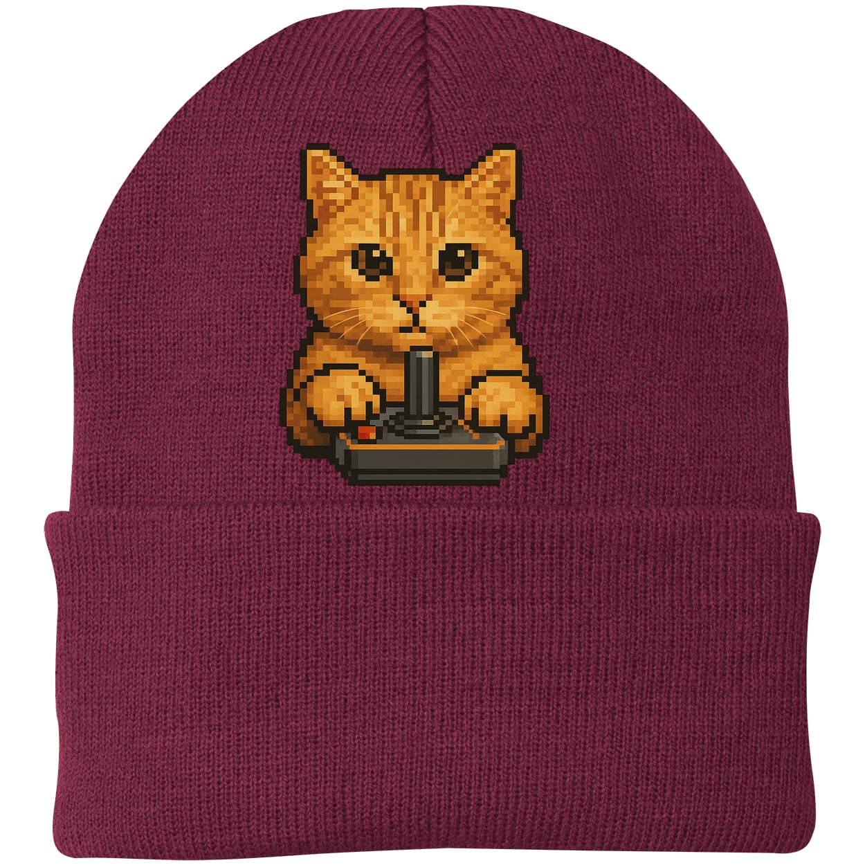 CP90 Port & Company Knit Beanie - Maroon
