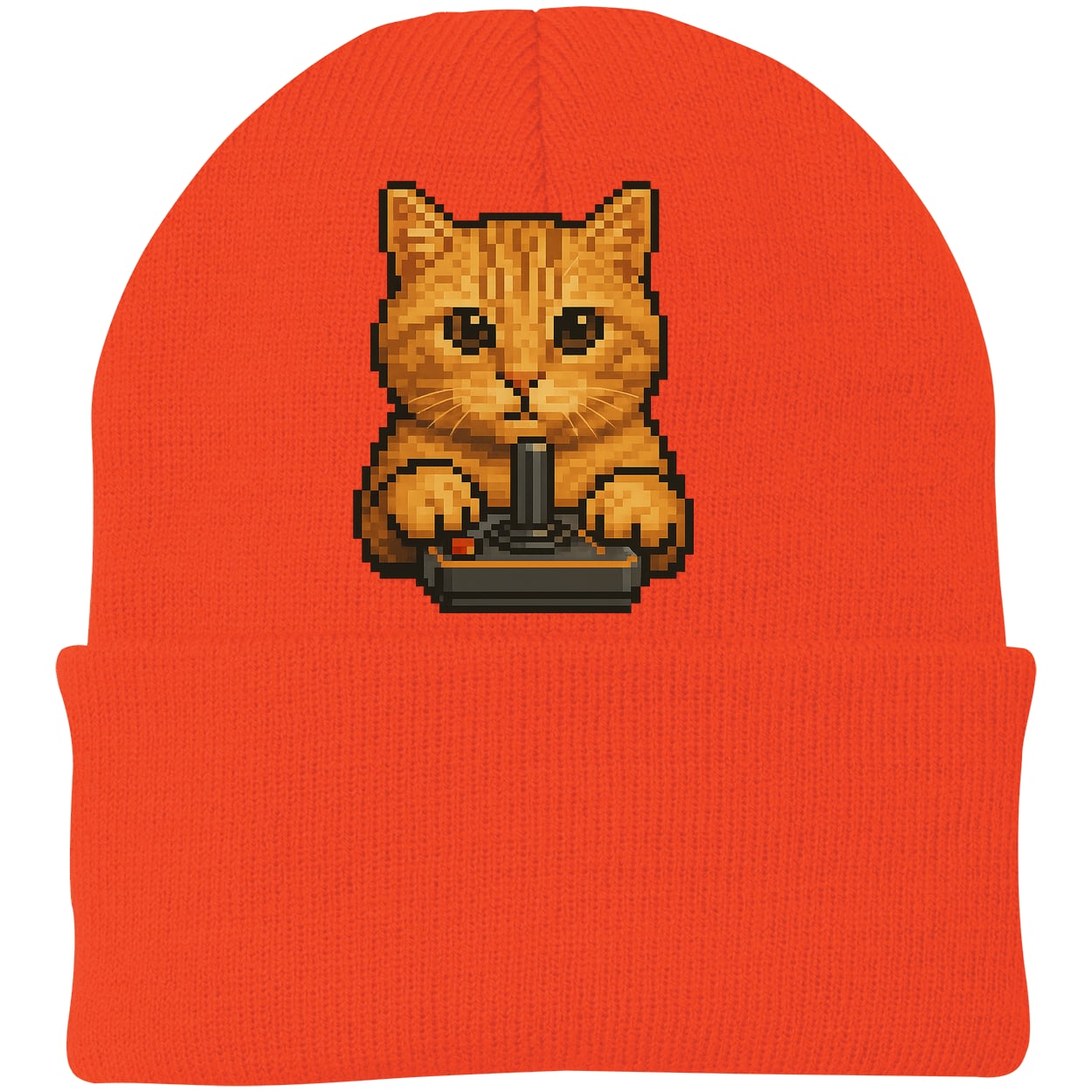 CP90 Port & Company Knit Beanie - Athletic Orange