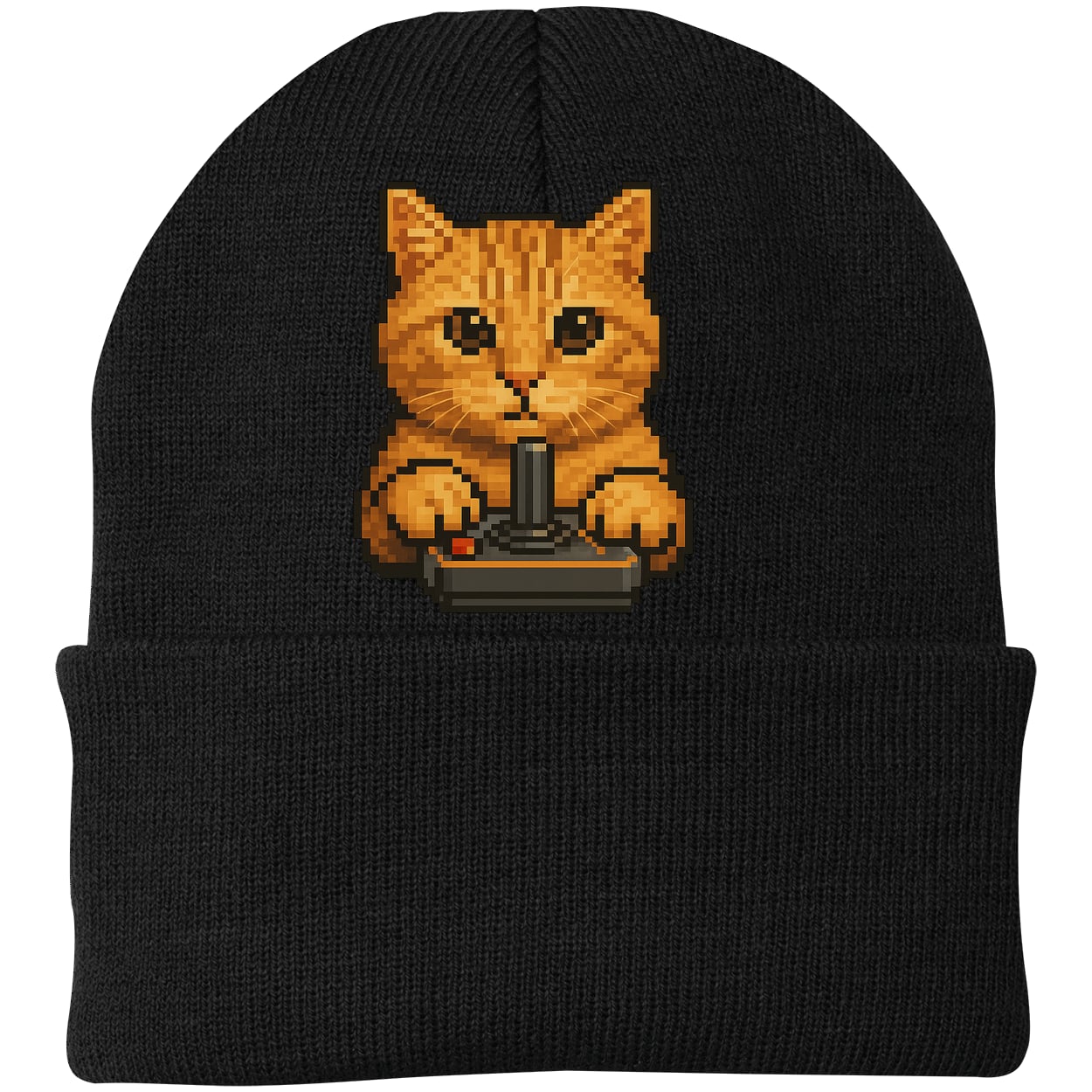 CP90 Port & Company Knit Beanie - Black