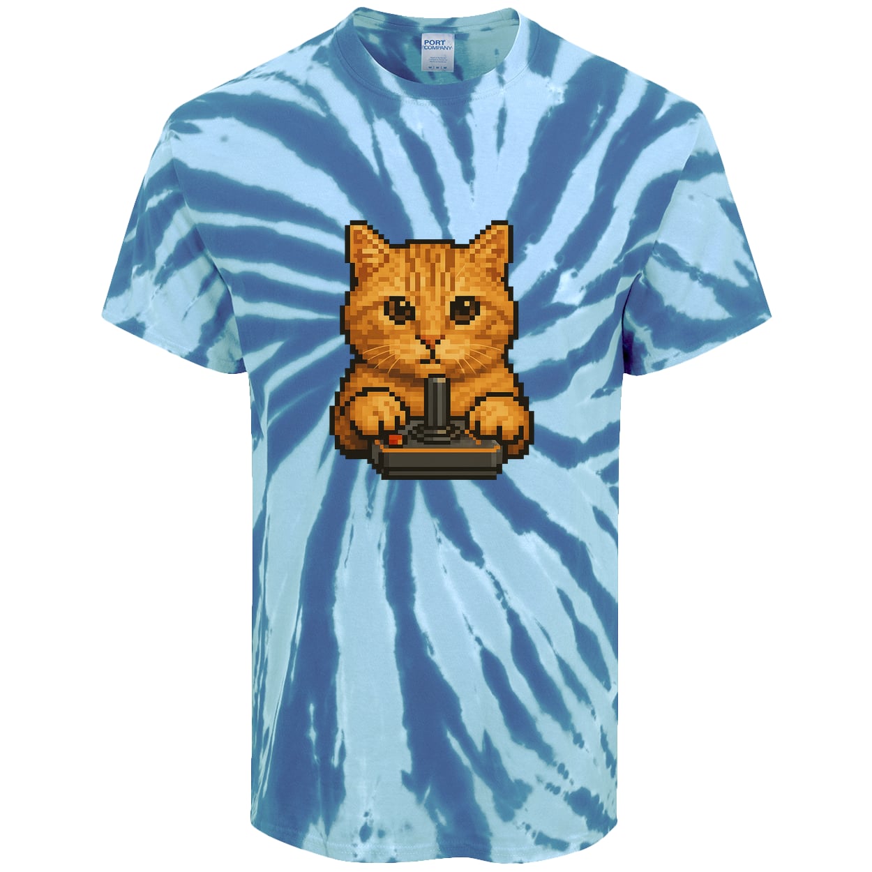 PC147 Port & Company Tie-Dye Tee - Royal