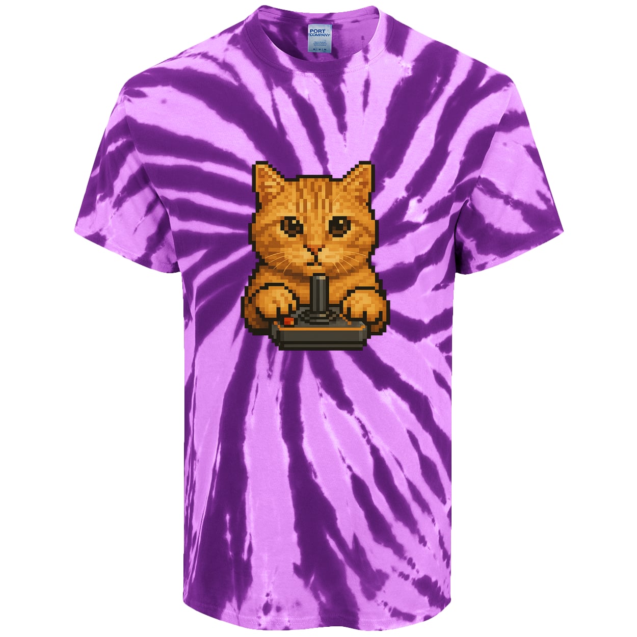 PC147 Port & Company Tie-Dye Tee - Purple