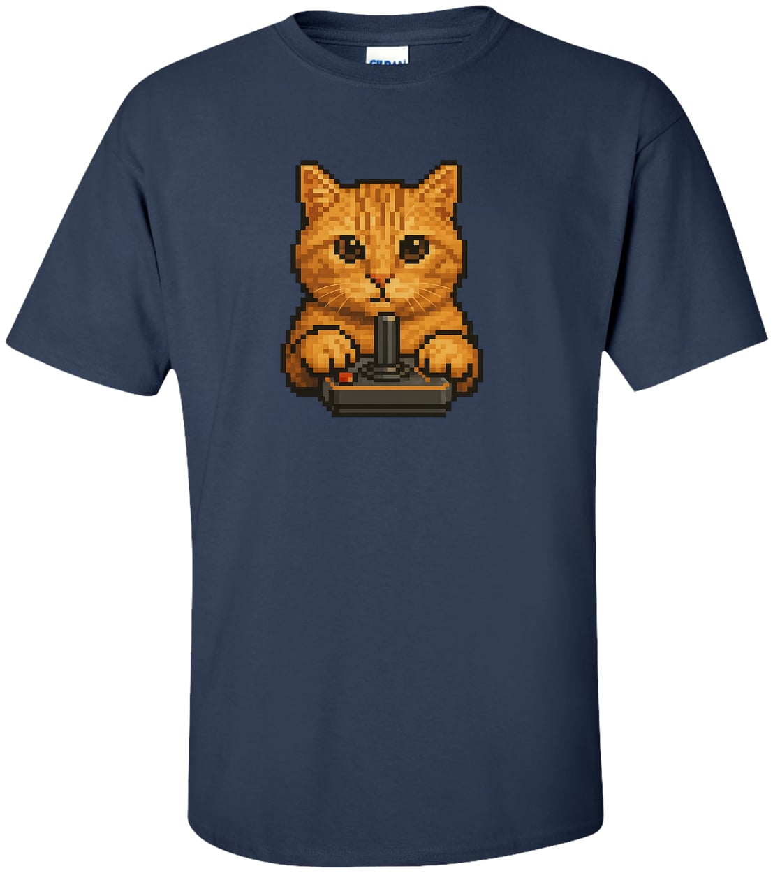 G200T Gildan Mens Tall Ultra Cotton Tee - Navy