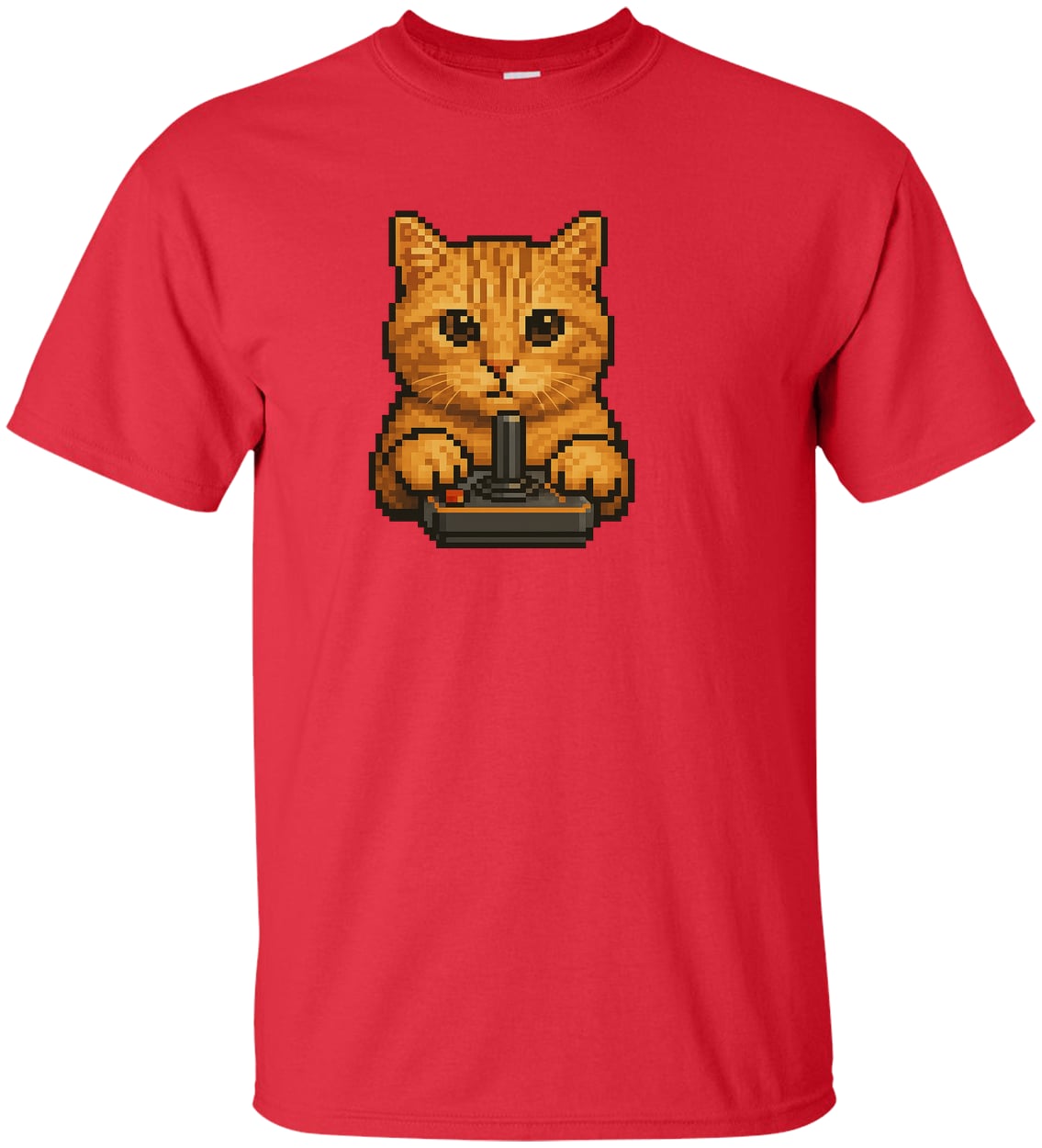 G200T Gildan Mens Tall Ultra Cotton Tee - Red