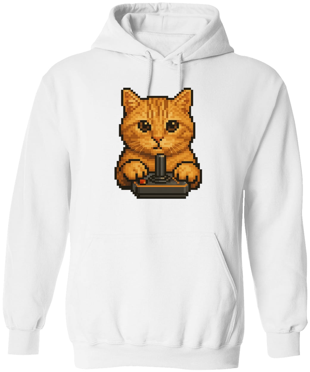 G185 Gildan Pullover Hoodie - White
