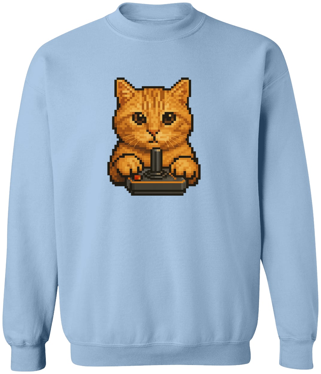 G180 Gildan Crewneck Pullover Sweatshirt - Light Blue
