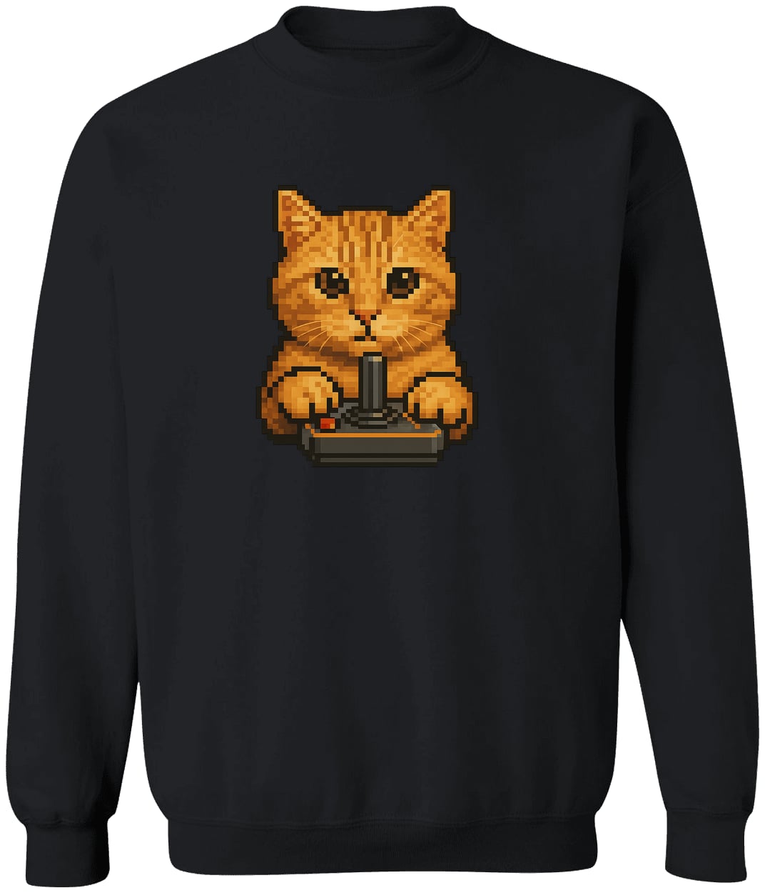 G180 Gildan Crewneck Pullover Sweatshirt - Black