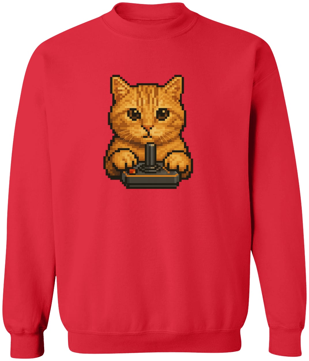 G180 Gildan Crewneck Pullover Sweatshirt - Red