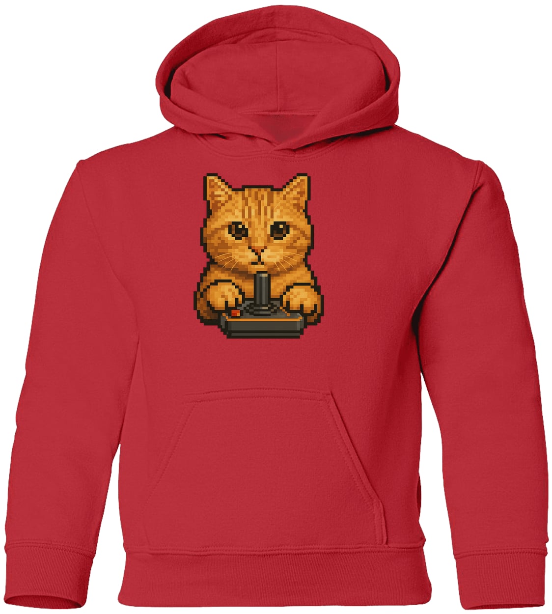 G185B Gildan Youth Pullover Hoodie - Red