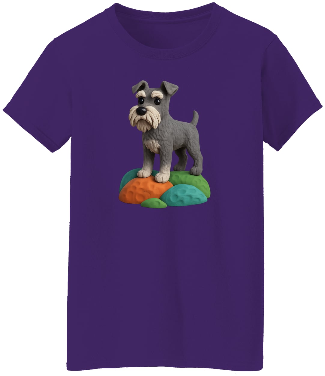 G500L Ladies' 5.3 oz. T-Shirt - Purple