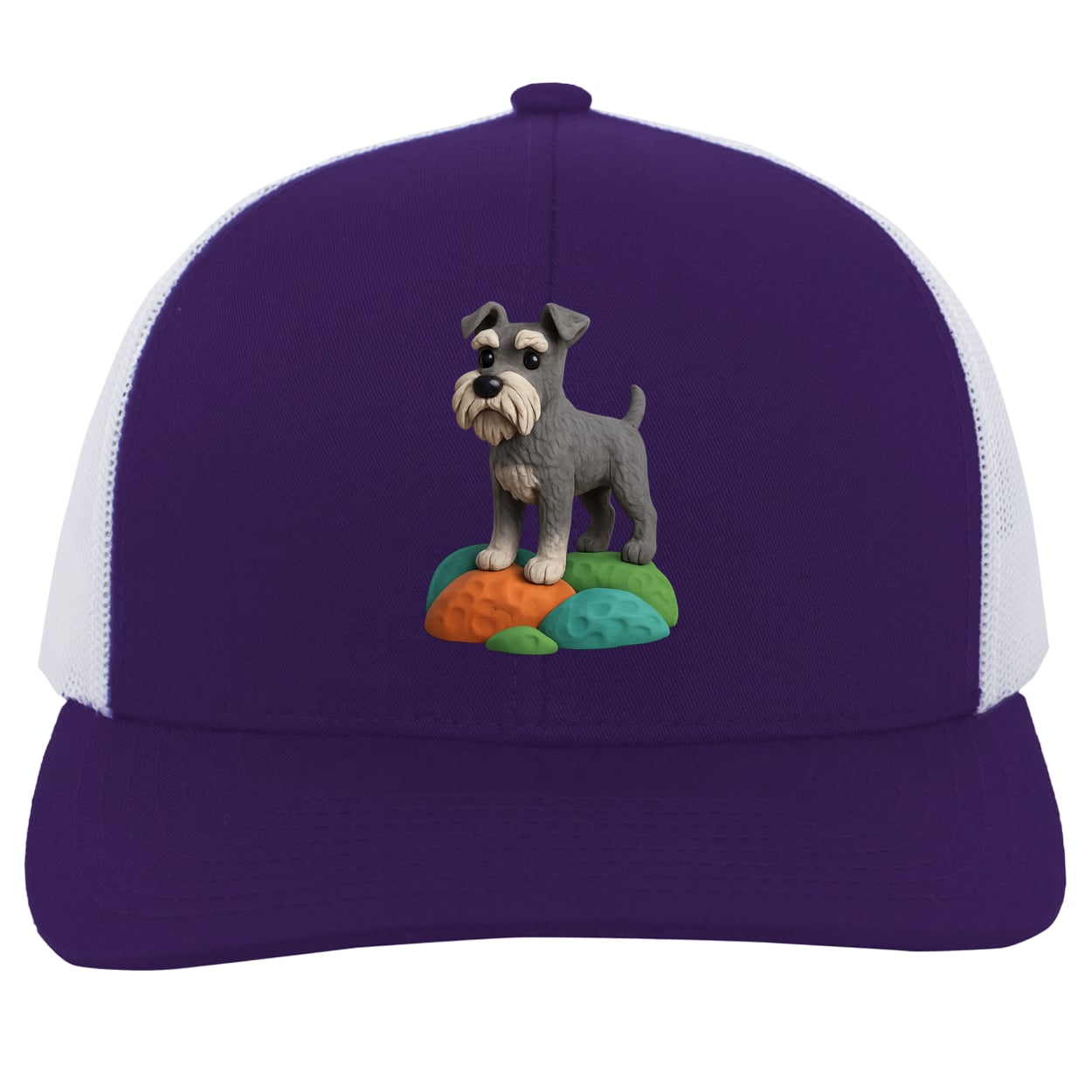 104C Trucker Snap Back - Purple/White