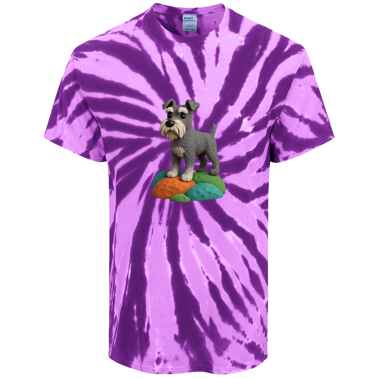PC147 Port & Company Tie-Dye Tee - Purple
