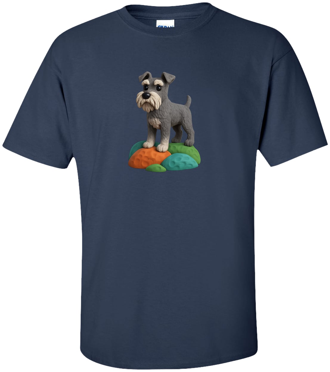 G200T Gildan Mens Tall Ultra Cotton Tee - Navy
