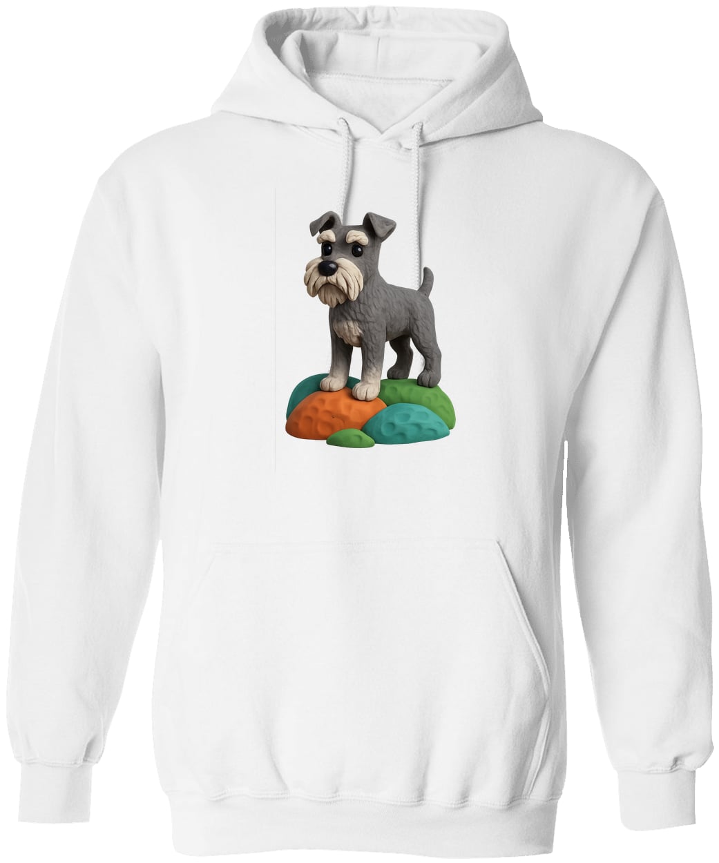 G185 Gildan Pullover Hoodie - White
