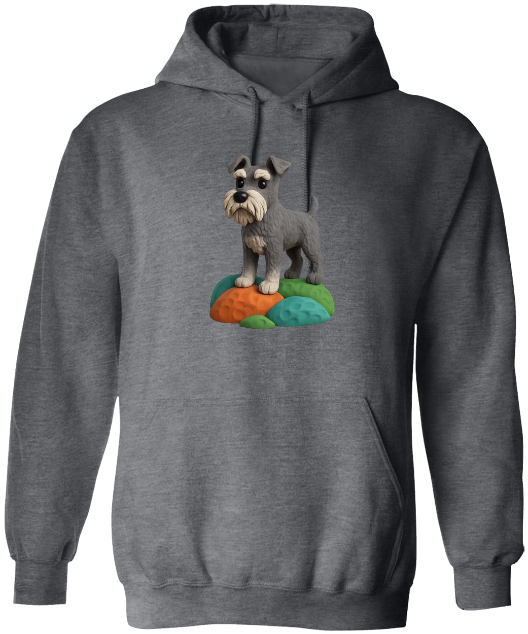 G185 Gildan Pullover Hoodie - Dark Heather