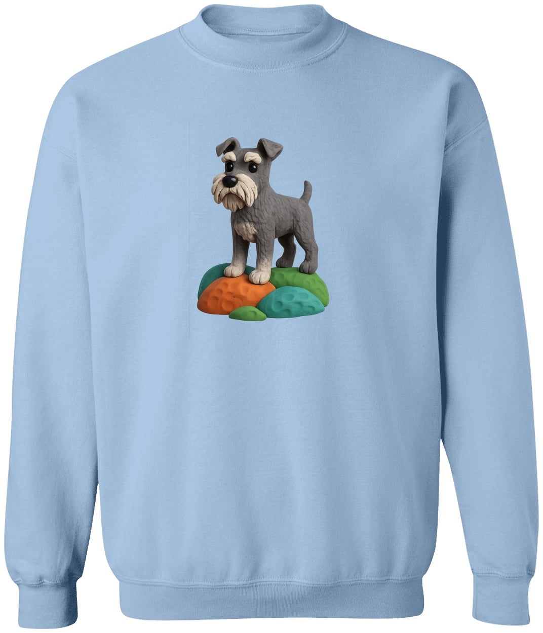 G180 Gildan Crewneck Pullover Sweatshirt - Light Blue