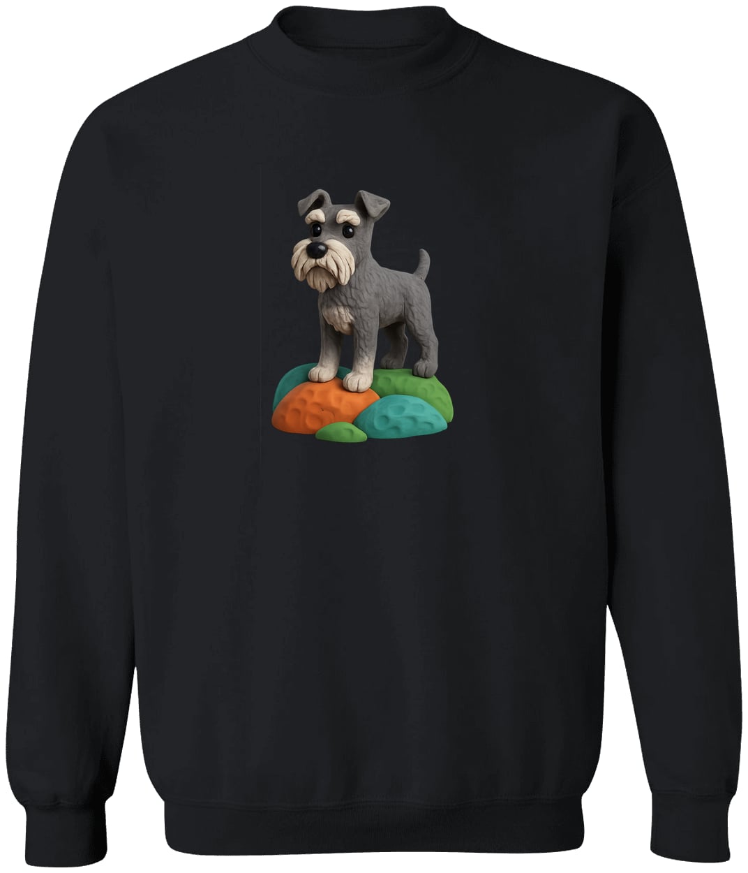 G180 Gildan Crewneck Pullover Sweatshirt - Black