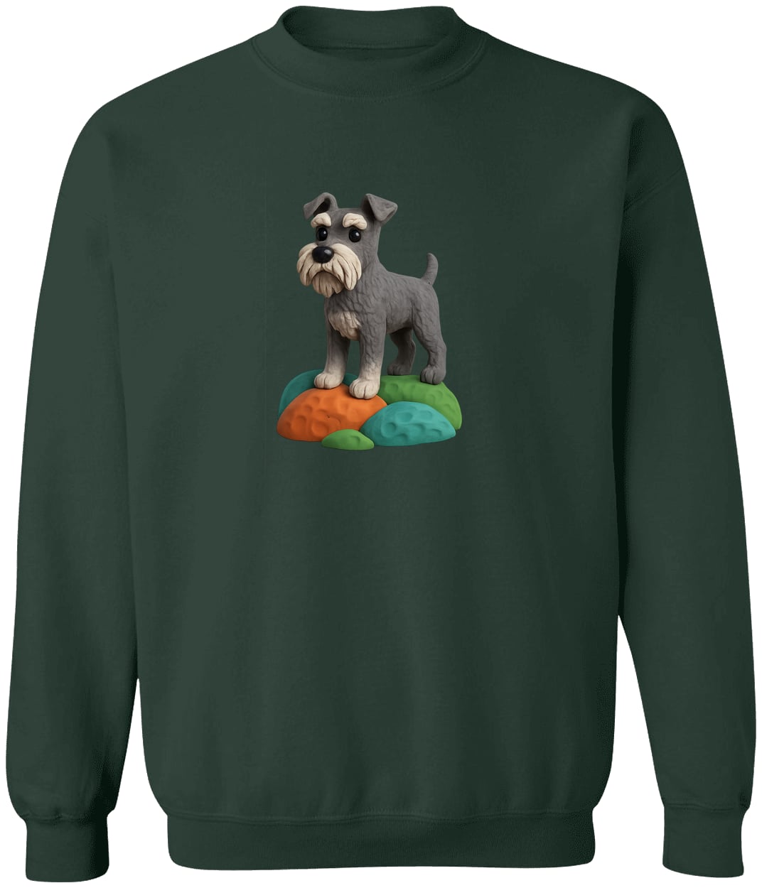 G180 Gildan Crewneck Pullover Sweatshirt - Forest Green