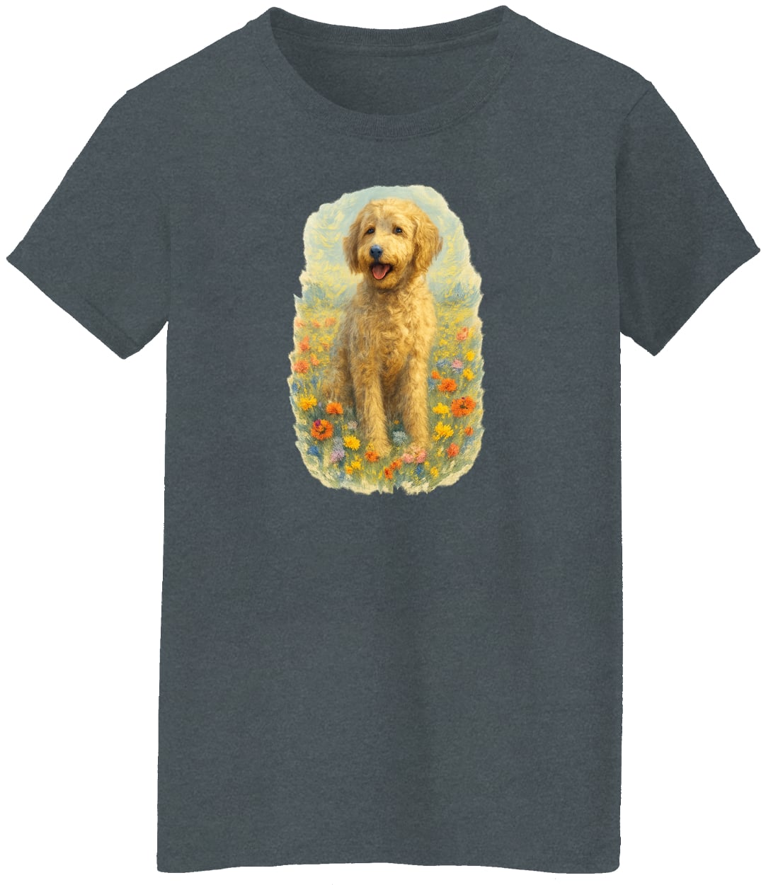G500L Ladies' 5.3 oz. T-Shirt - Dark Heather