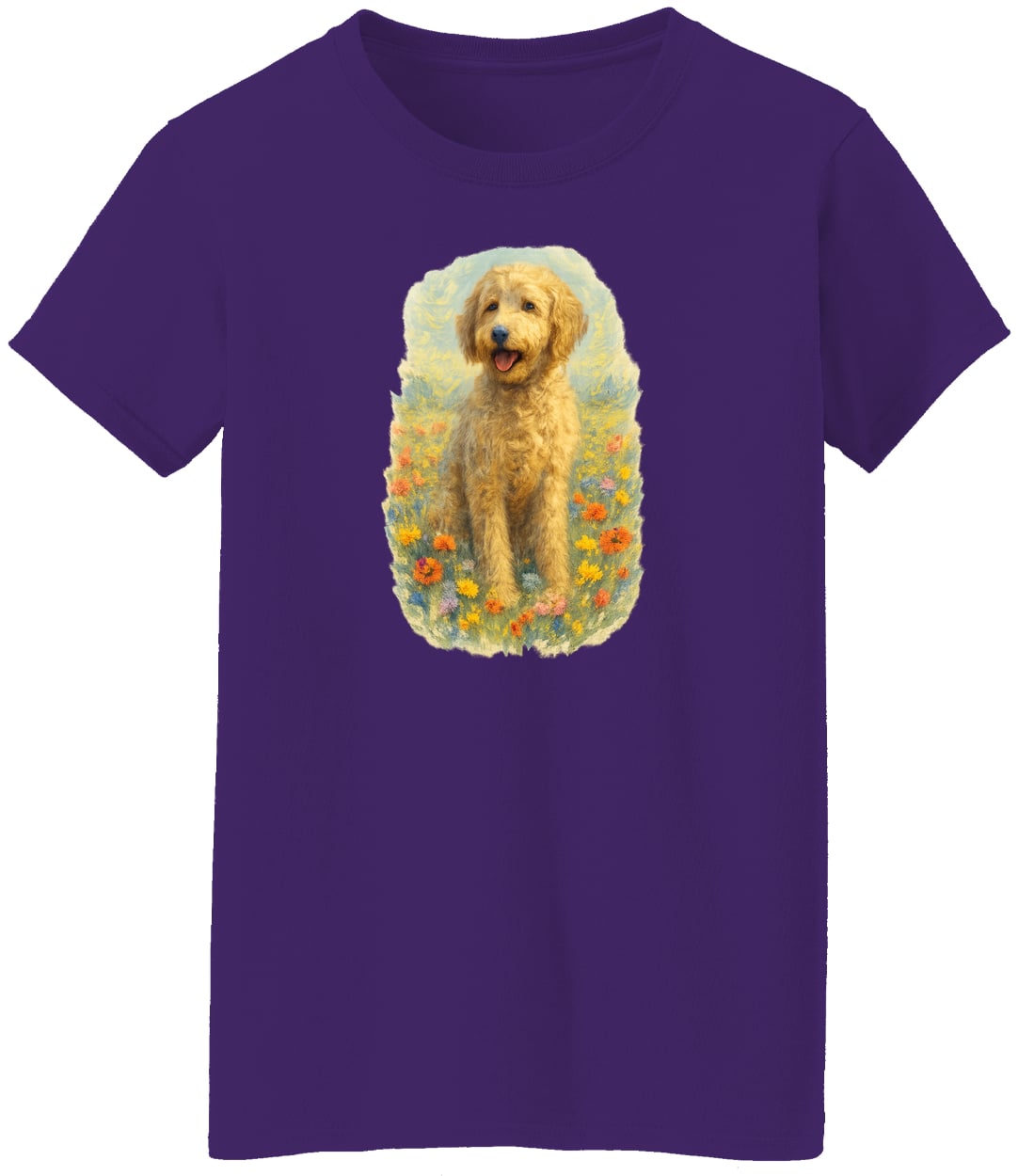 G500L Ladies' 5.3 oz. T-Shirt - Purple