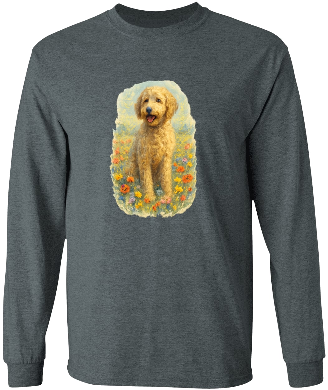 G540 LS T-Shirt 5.3 oz. - Dark Heather