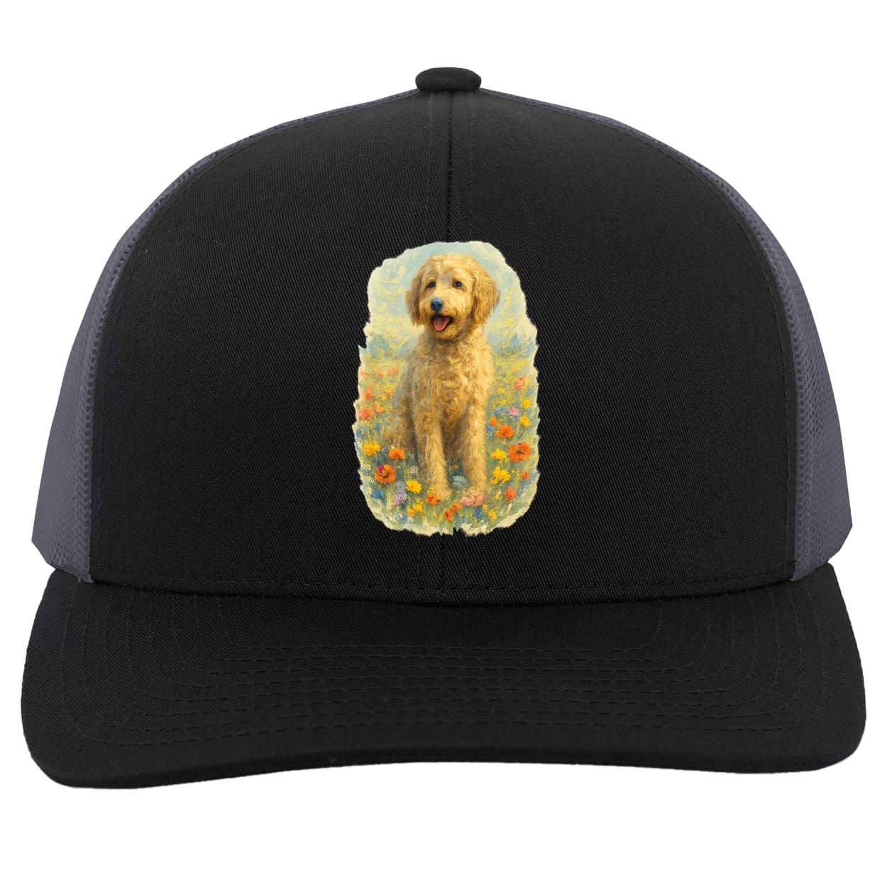 104C Trucker Snap Back - Black/Graphite