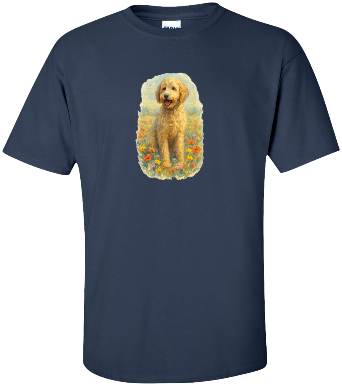 G200T Gildan Mens Tall Ultra Cotton Tee - Navy