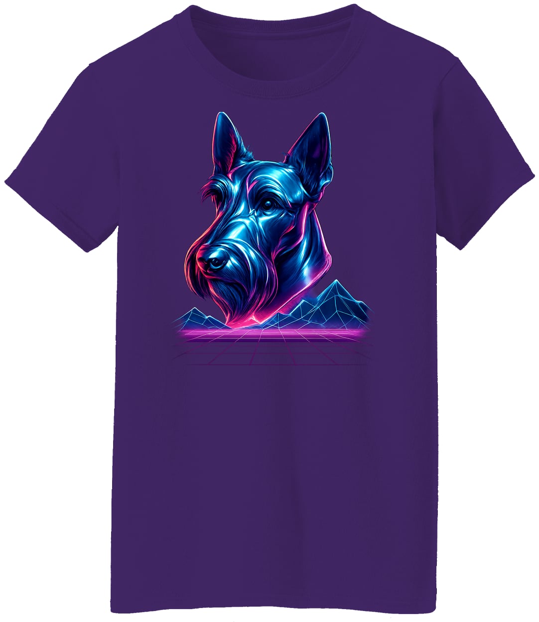 G500L Ladies' 5.3 oz. T-Shirt - Purple