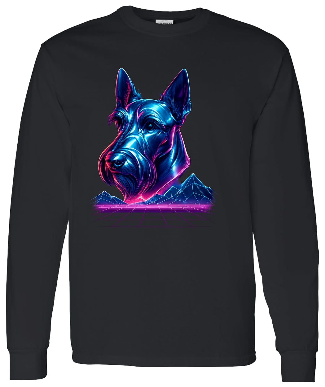 G540 LS T-Shirt 5.3 oz. - Black